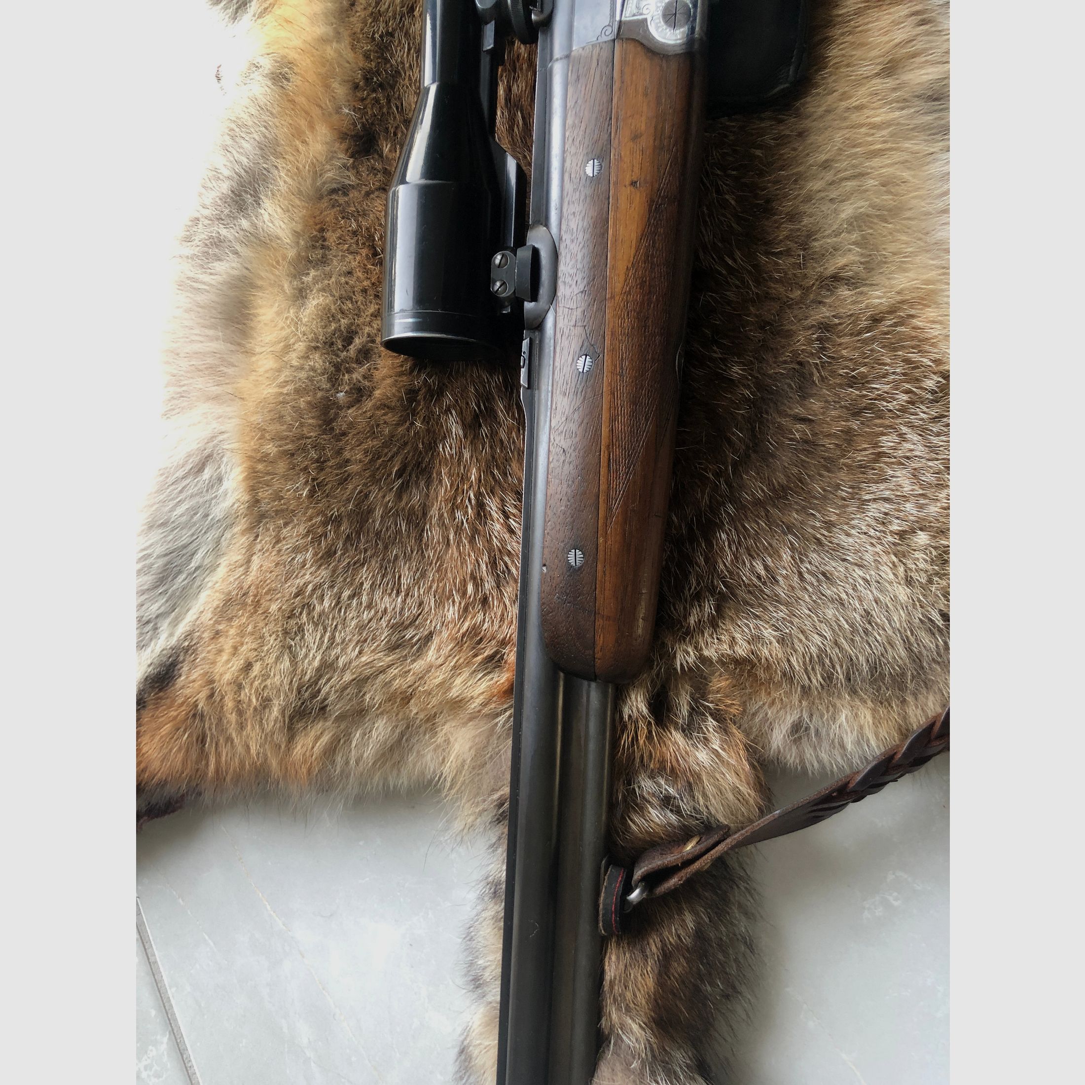 BBF Krieghoff ALB 7x57R 16/70 mit Schrot Wechsellauf 16/70