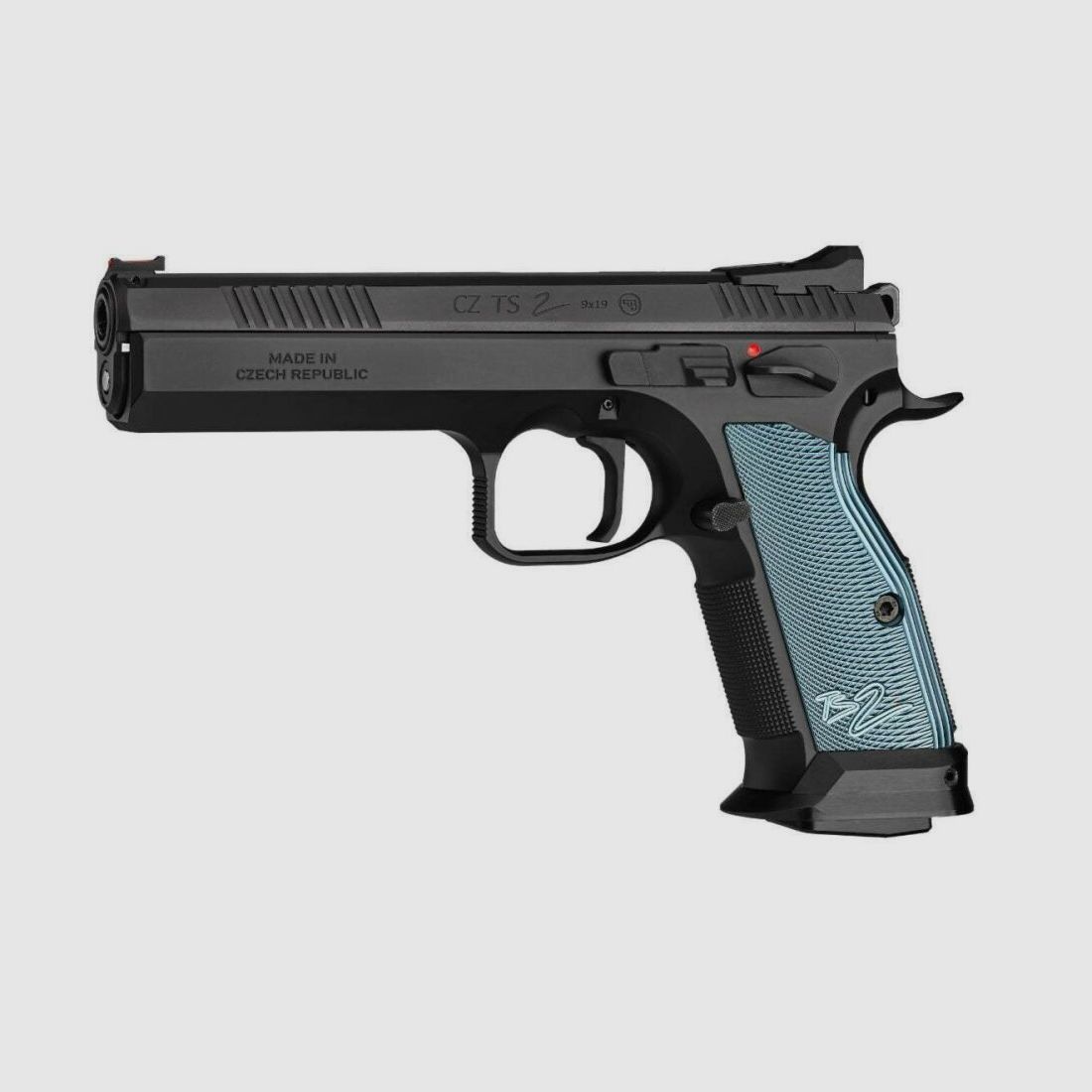 Halbautomatische Pistole CZ TS 2 blue aus Sonderposten für die USA