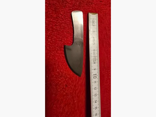 Kleiner skinner handgeschmiedet aus kannonenrohr Stahl 
