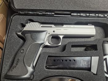 SIG SAUER P210 Super Target Silver 5" 9mm Luger - Made in Germany