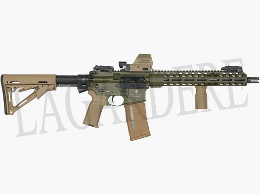SCHMEISSER AR15 SPECIAL EDITION OD/FDE MIT ROTPUNKT (SEMI-AUTOMATISCHES STURMGEWEHR)