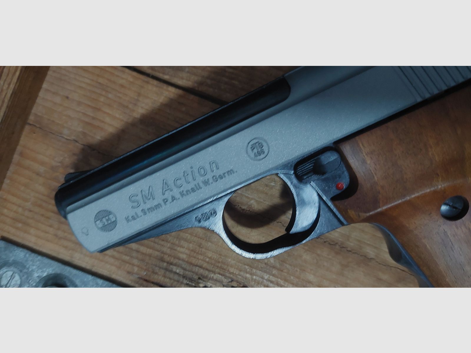 ⚠️ Unikat! Rhöner SM Action (PTB 496) RG8 RG9 aucune Röhm P99 p88 Zoraki HW94 glock Walther