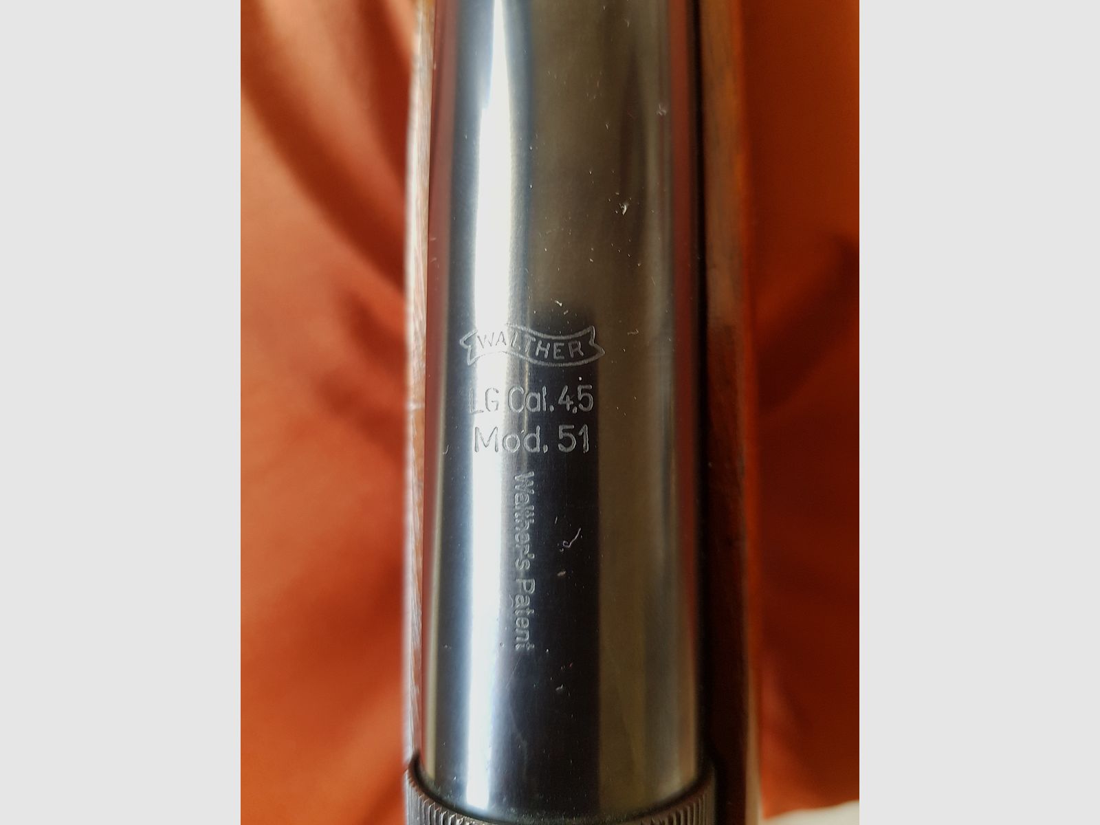 „Seltenes Walther LG 51 mit einzigartiger Gravur – Top Zustand“