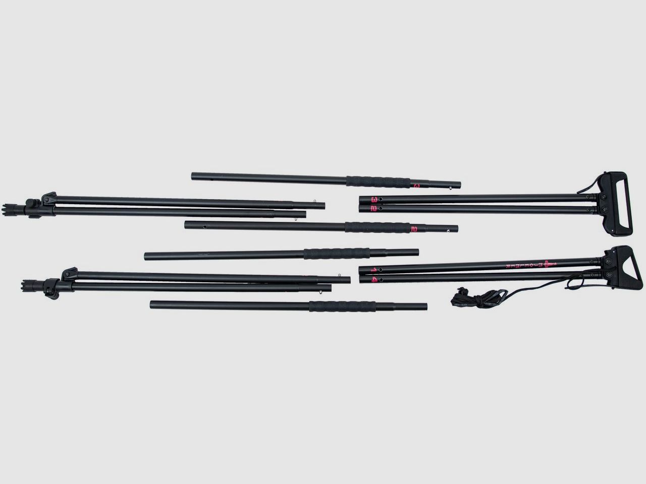 Zielstock Fenris 2 Aluminium schwarz