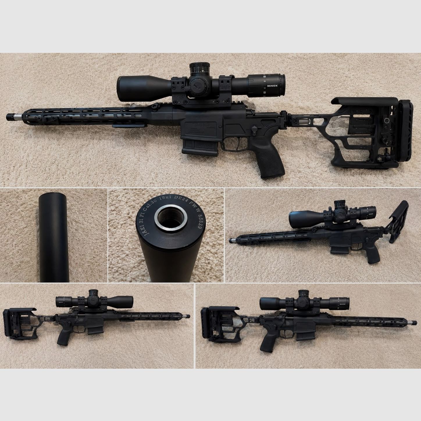 SIG Sauer CROSS in caliber .308 Win., 16" barrel