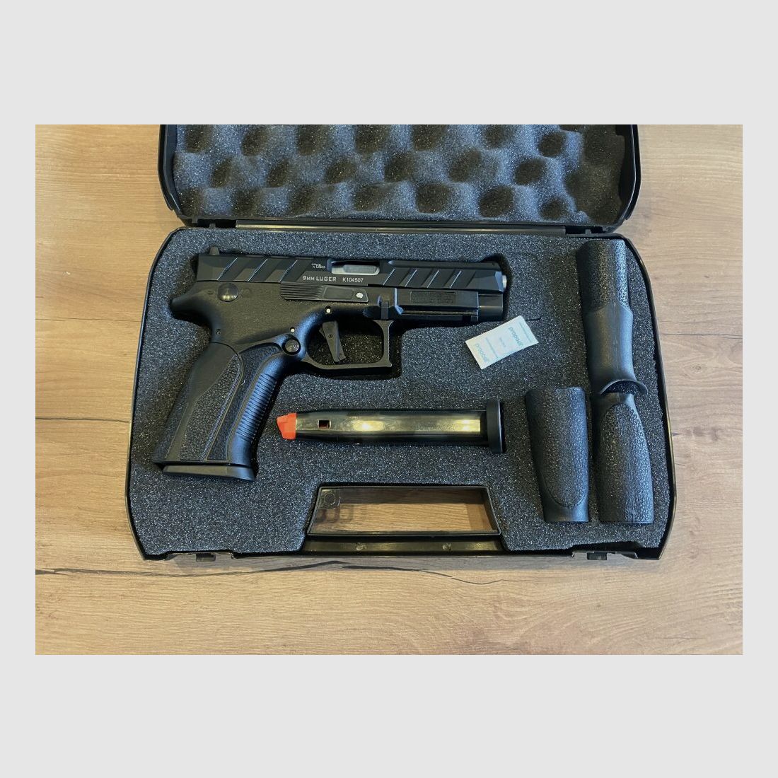 Grand Power Q100 MK23 NEU auf Lager, Drehlaufverschluss!! 9mmLuger inkl. MOS / OR