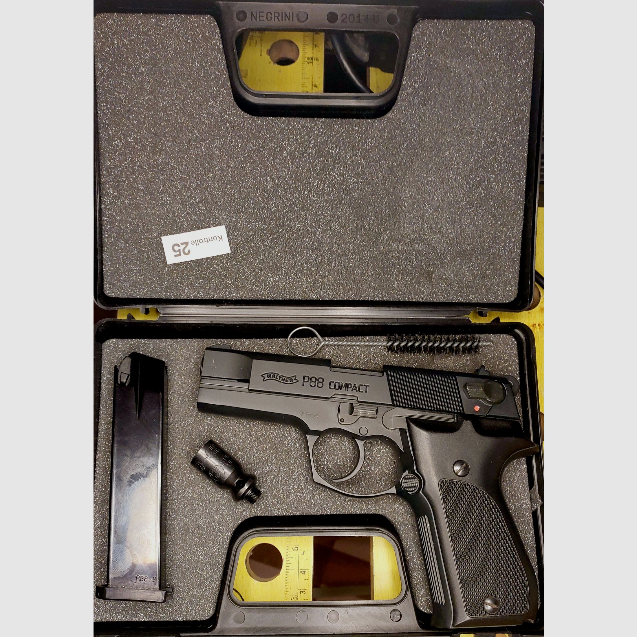 Walther P88-9 (P 88 Compact) Schreckschuss Pistole 9mm P.A.K. schwarz (PTB 764)