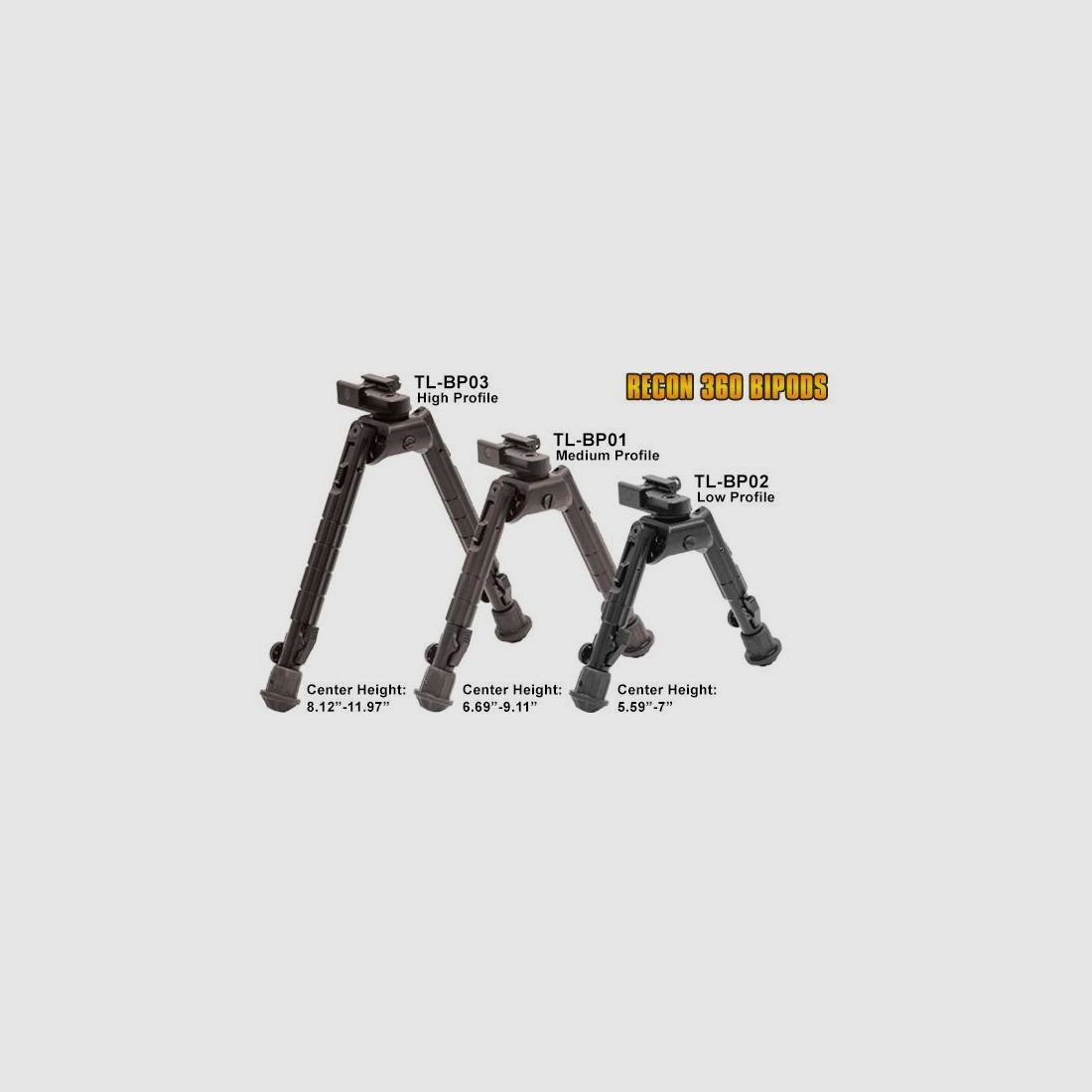 Bipod Leapers UTG TL-BP03, afbeelding 2 van 10