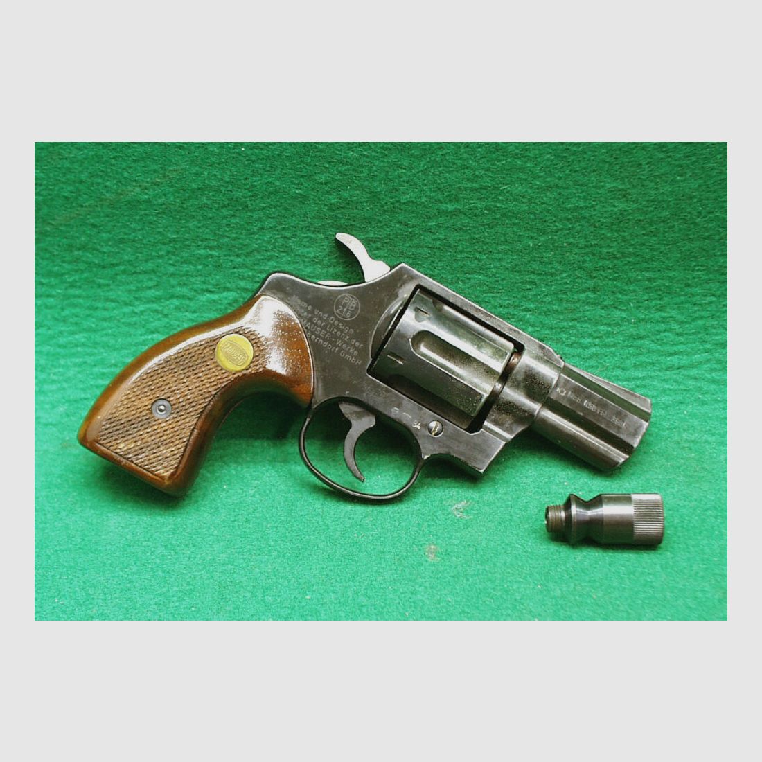 Mauser K50 pistolet alarmowy - Rewolwer K50