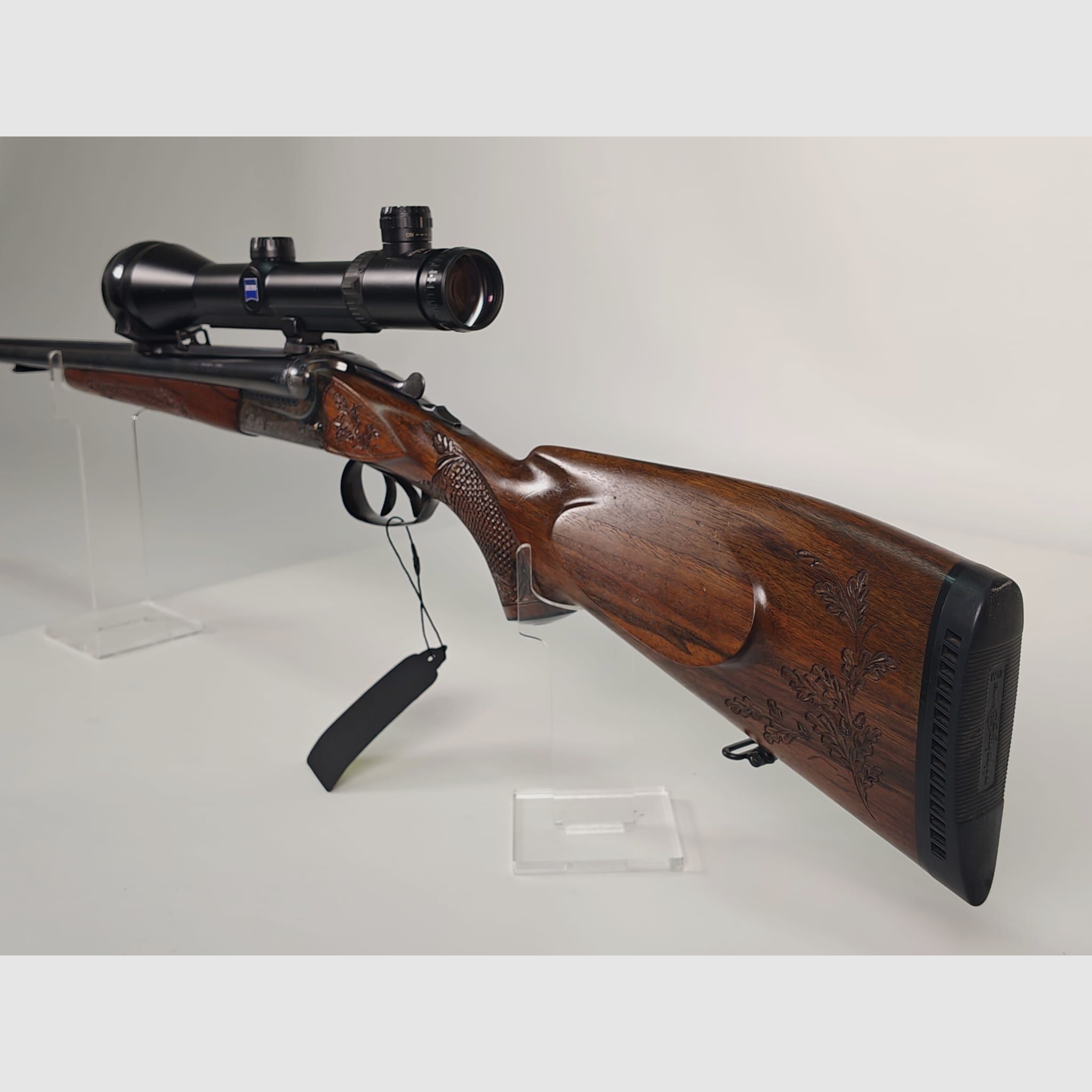 Merkel Doppelbüchse 8x57 JRS incl. Zeiss Varipoint ZM 2,5-10x50 T*, immagine 5 di 9