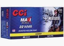 CCI Maxi-Mag Meat Eater .22 WMR 40GR JHP 200 patronen