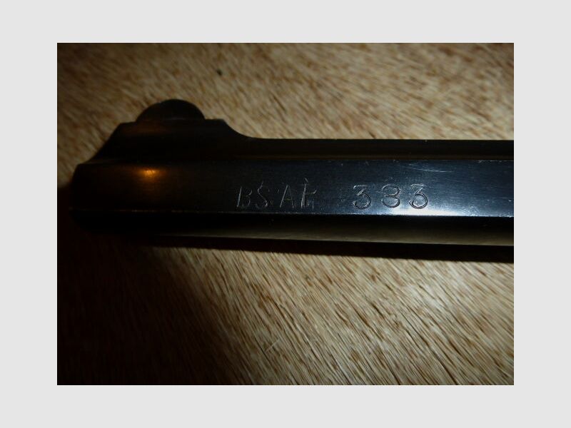 Webley & Scott Mark IV.38, 5'' Lauf, gestempelt BSAP