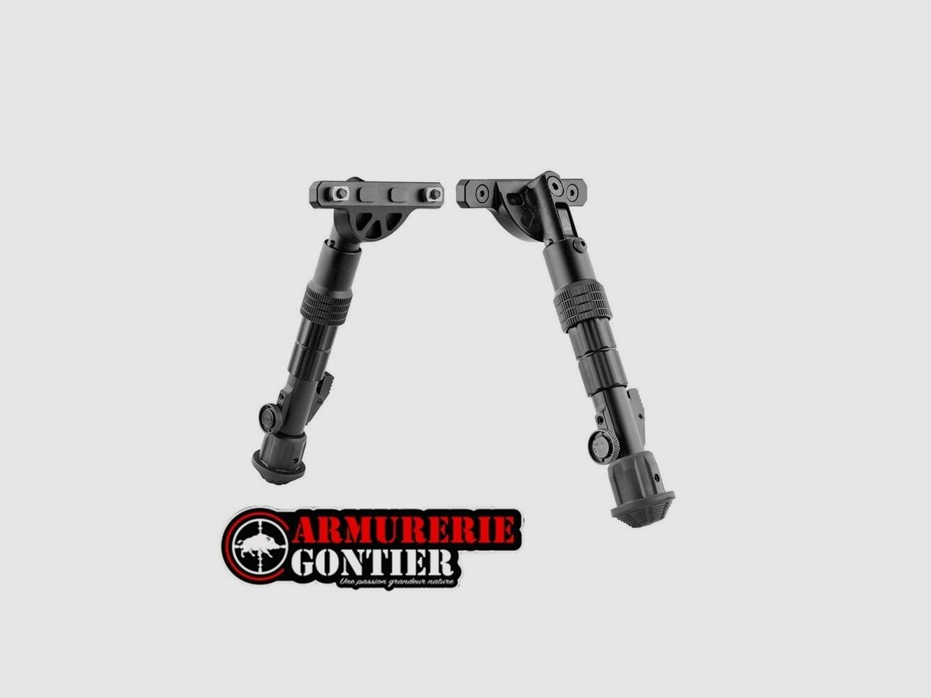 Bipiede UTG M-Lok - Costruzione in Alluminio - Regolabile e Stabile - Precisione e Comfort di Tiro, immagine 5 di 5
