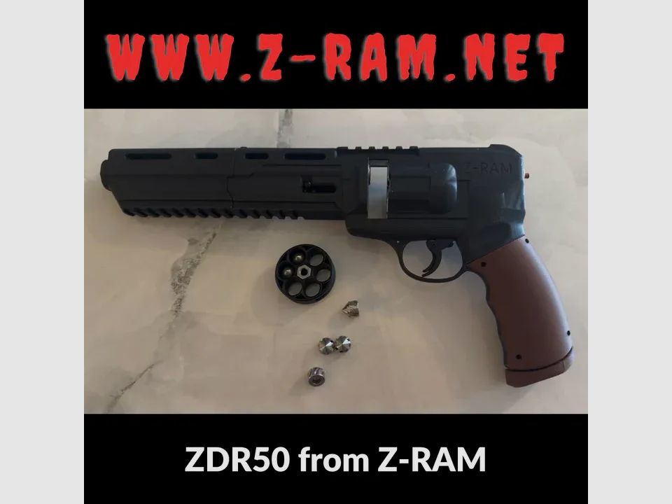 Z-RAM CUSTOM BLACK ZDR50 COMPLETE PACKAGE FOR HDR50 (34 JOULES 12G CO2)