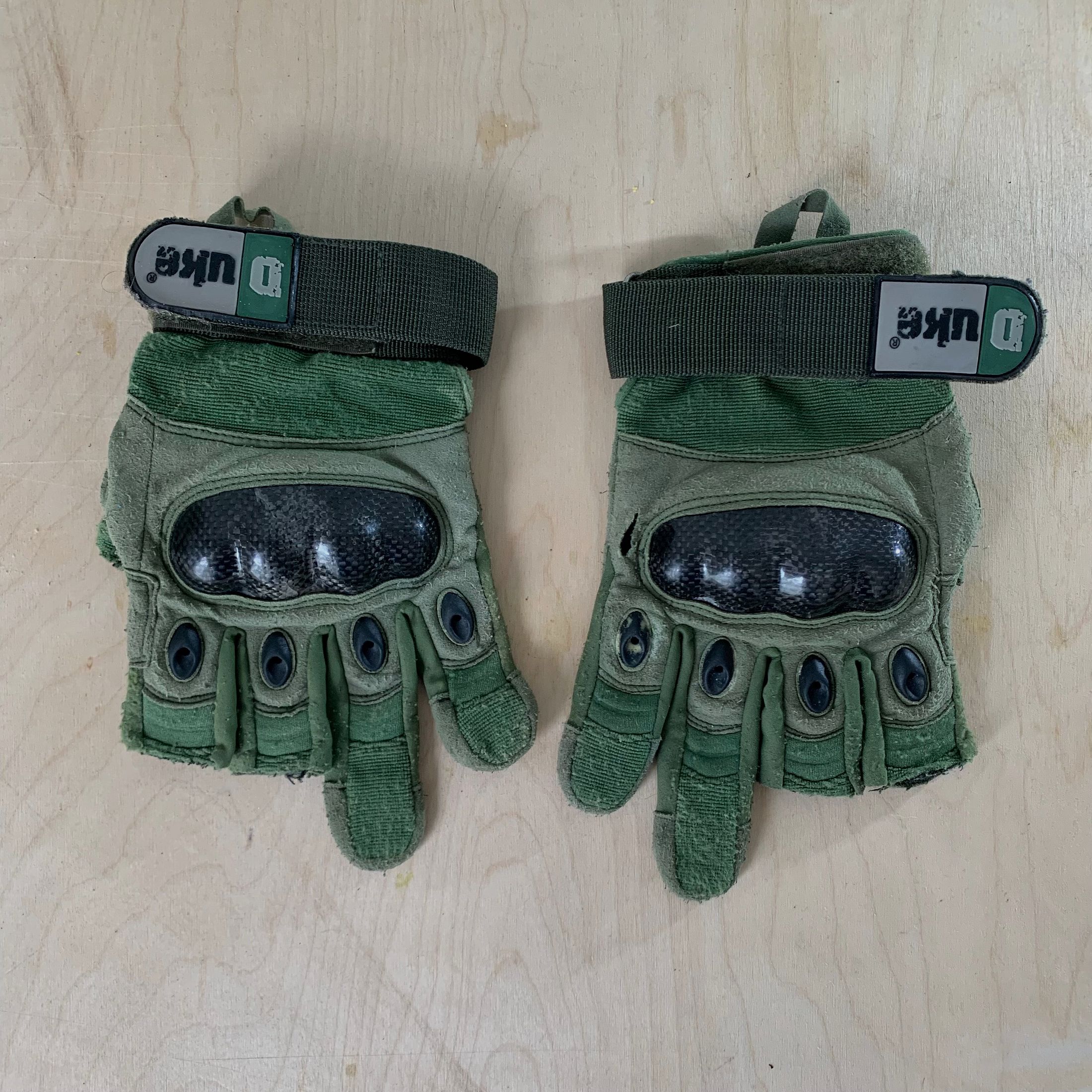 GEBRAUCHT - Handschuhe GRÜN OLIV - Größe L, Bild 1 von 2