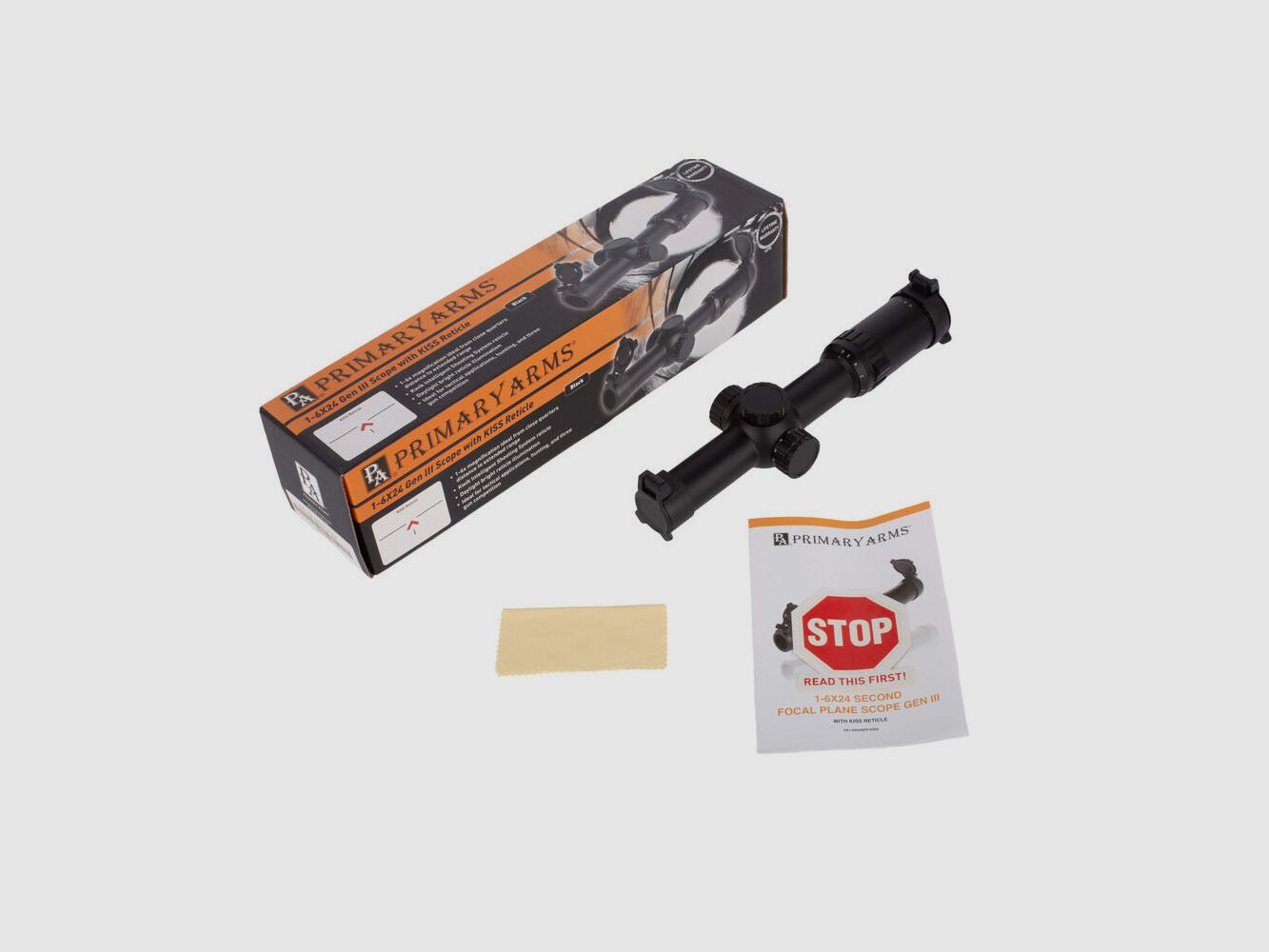 Primary Arms SLx 1-6x24 ACSS-KISS rosso 30mm