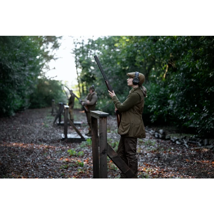 Chaleco de tiro para mujer Harkila Skye Shooting W – Willow Green/Shadow Brown (117450022), imagen 6 de 9