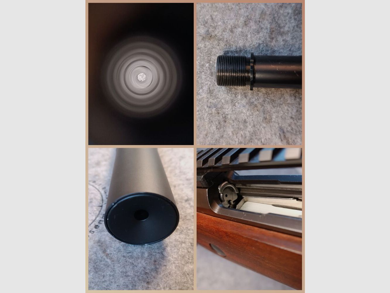 SAKO Finland	 Mod.  85 Black Bear + Grizzly Holzschaft und SD mit Zubehör