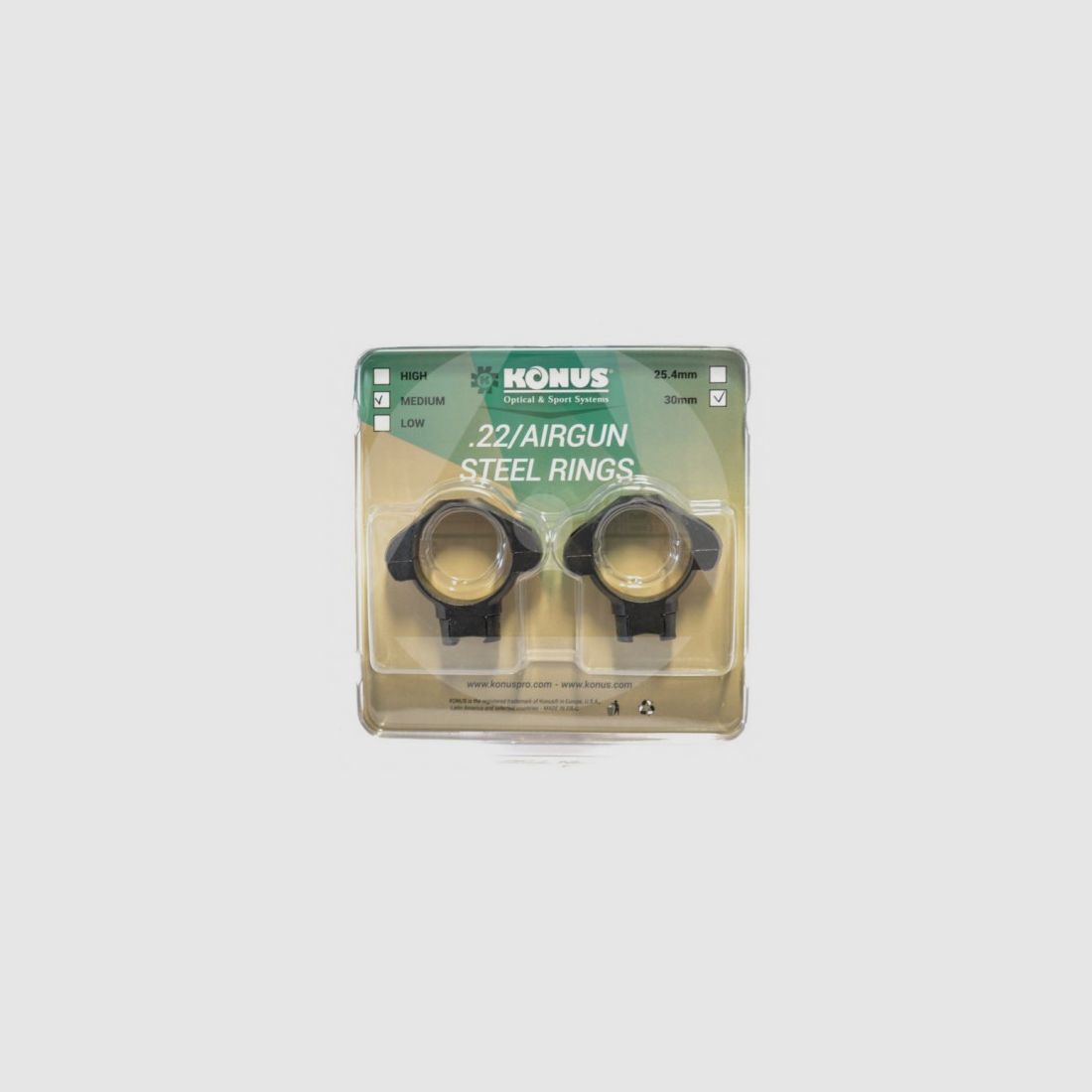 Konus Ringe 30 mm MEDI für 11 mm Schiene Art. 7419 KONUS, Bild 1 von 2