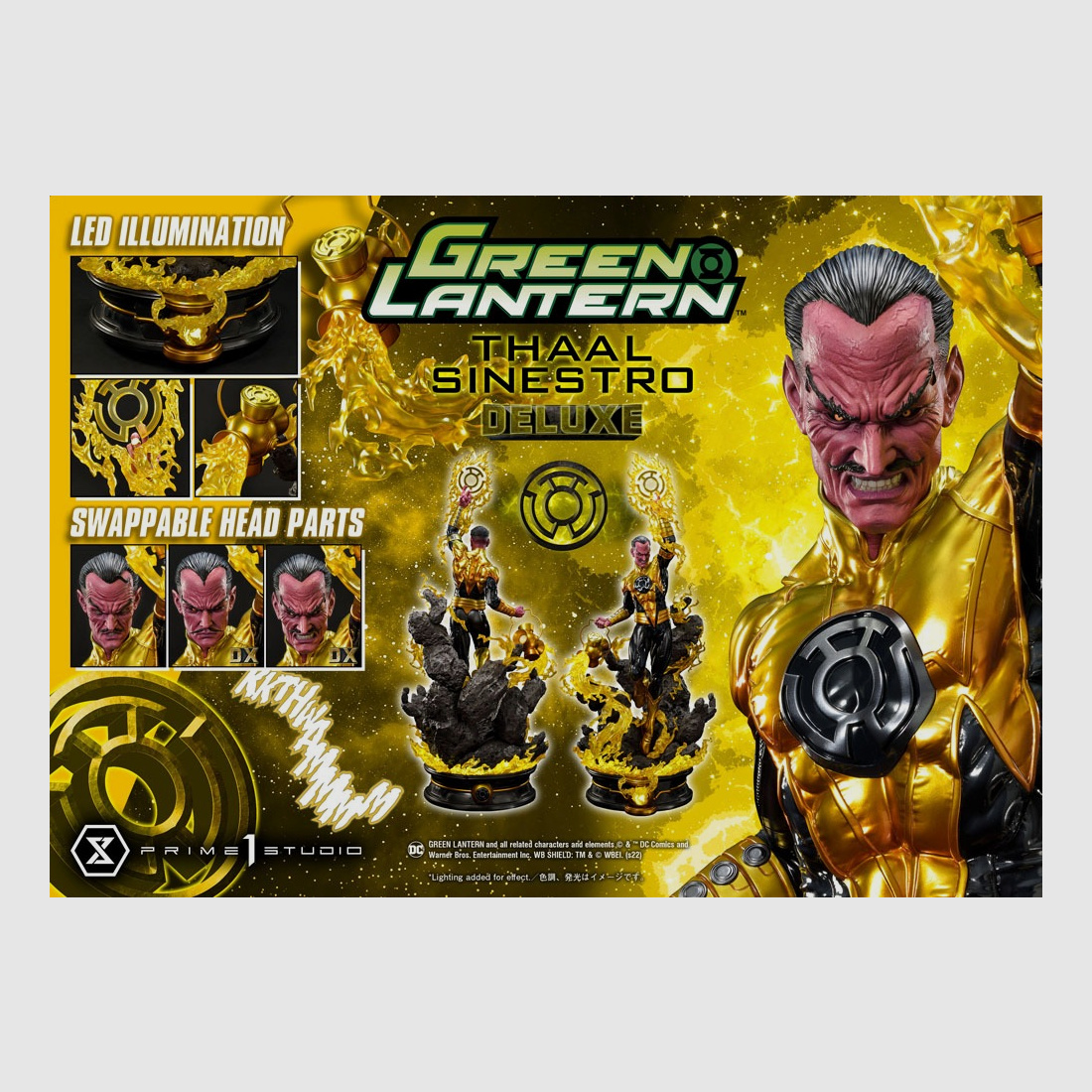 DC Comics Statue 1/3 Thaal Sinestro Deluxe Version 111 cm | 43086