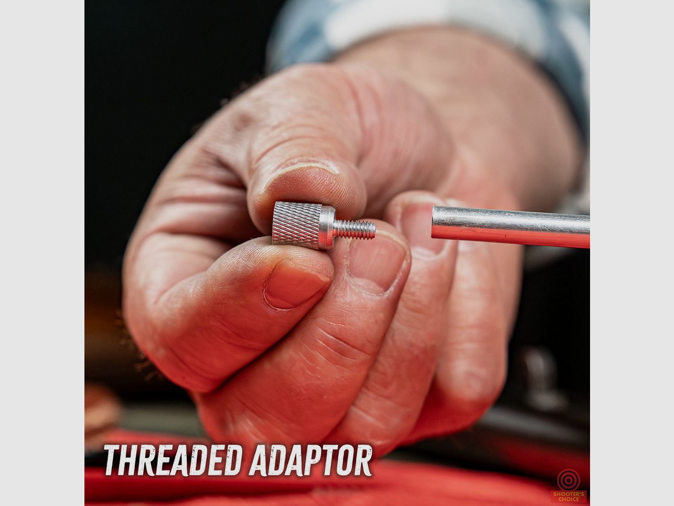 Shooter's Choice 12 Gauge Gun Cleaning Kit incl. FP-10 CLP + Adapter 8-32→5/16-27 (SHF-SRK-12)