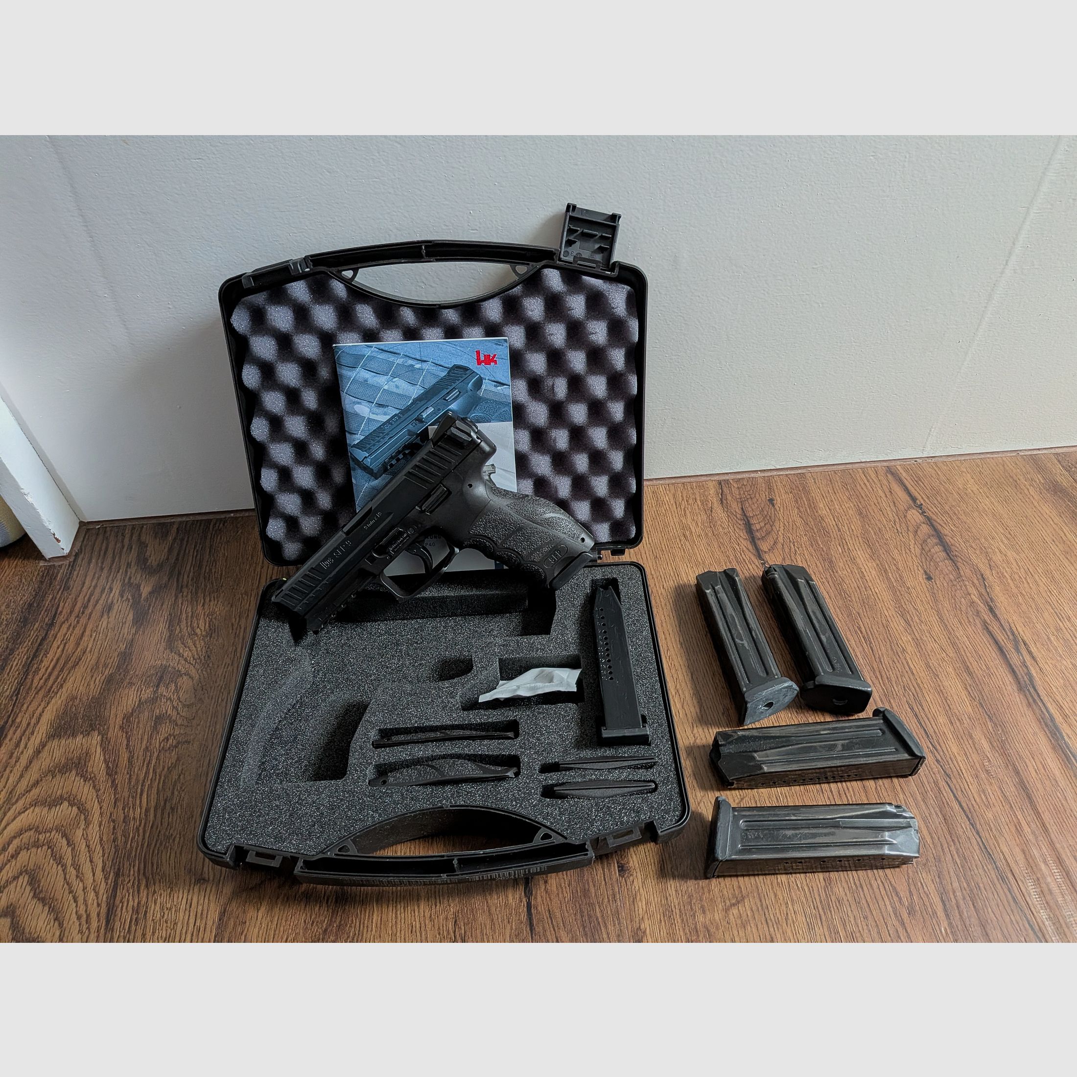 Heckler & Koch SFP9 SF 9x19mm 9mm like new, incl. 6 original magazines & accessories