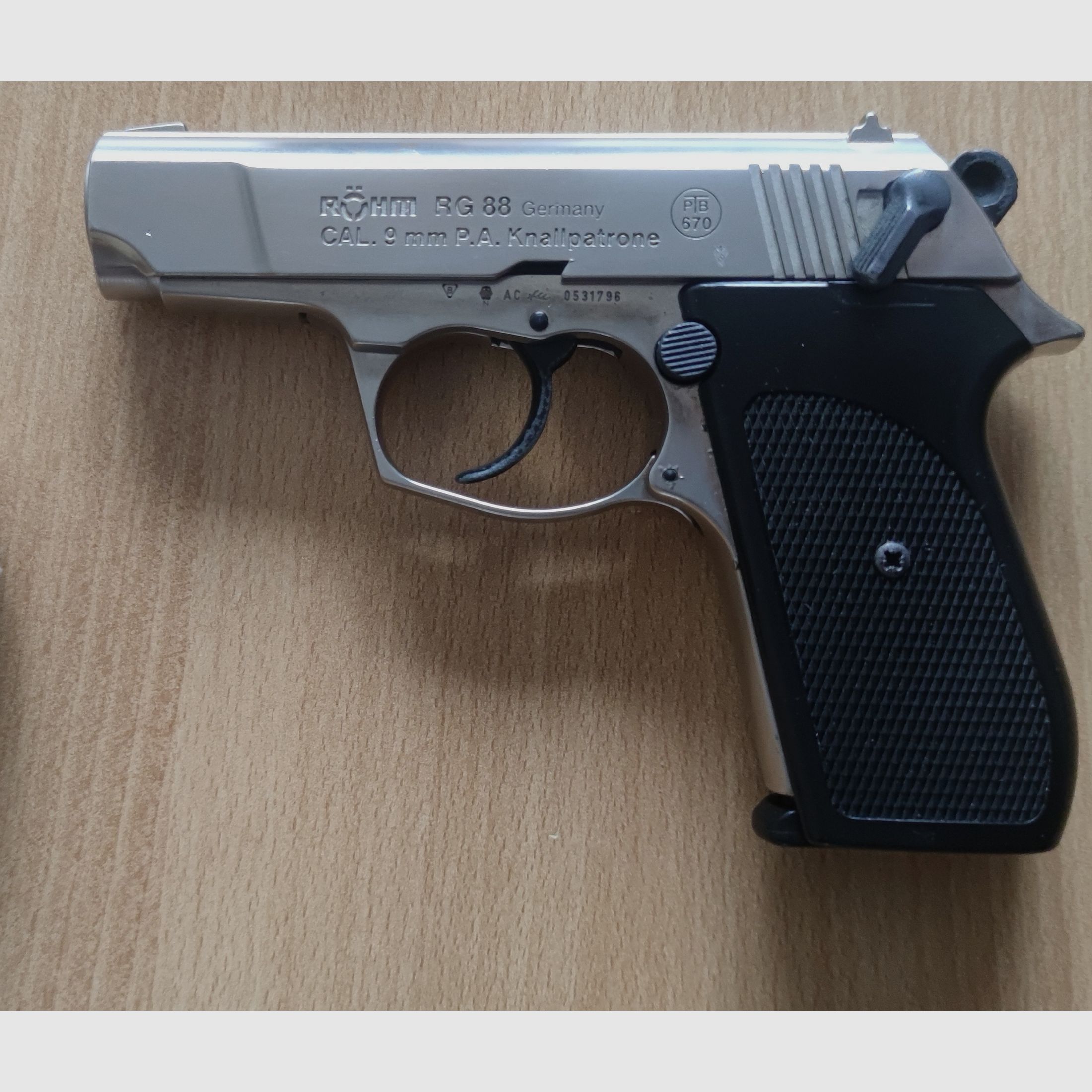 Röhm RG 88 Nickel 9 mm