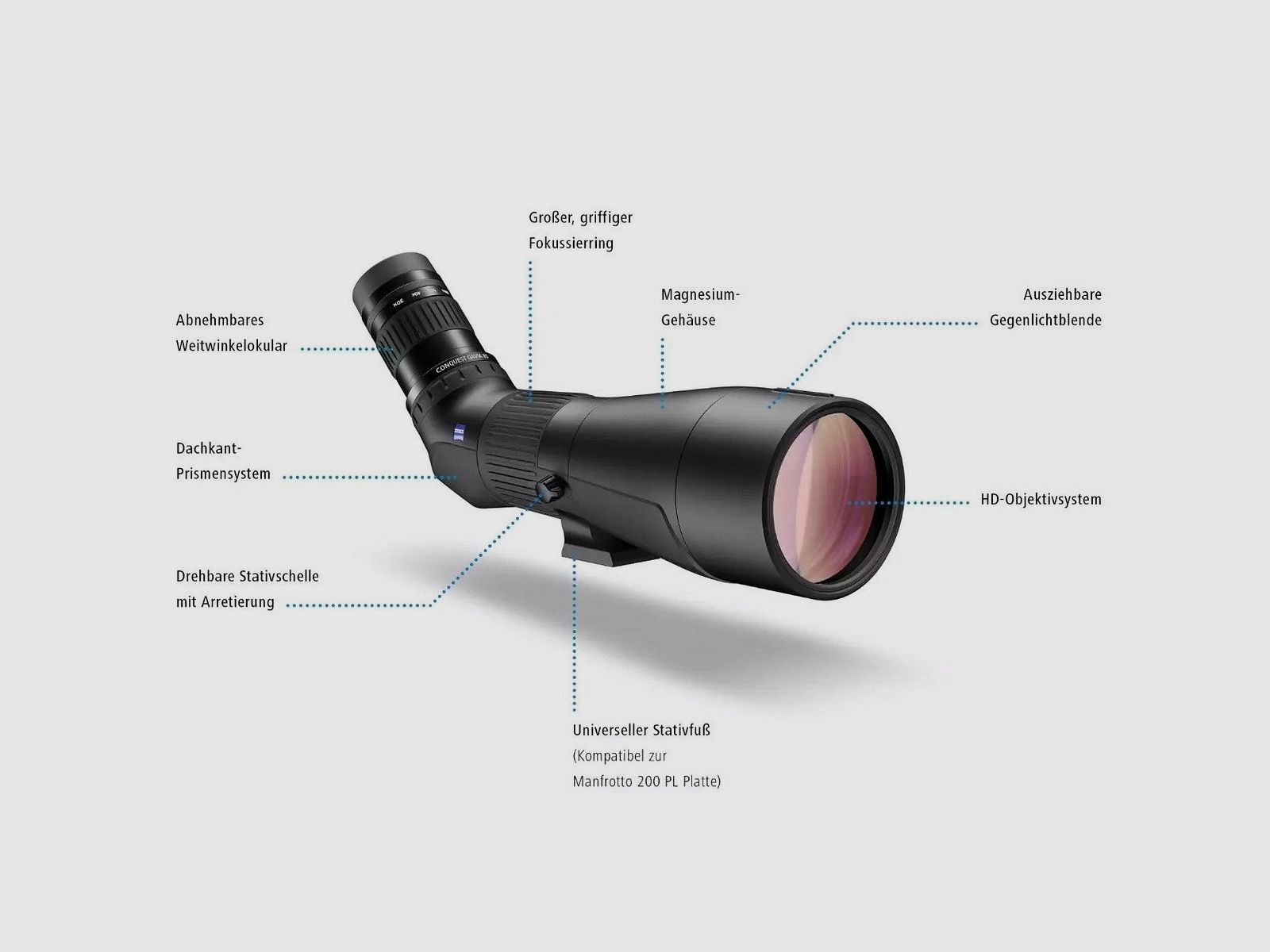 Spektiv ZEISS Conquest Gavia 85, Bild 5 von 5
