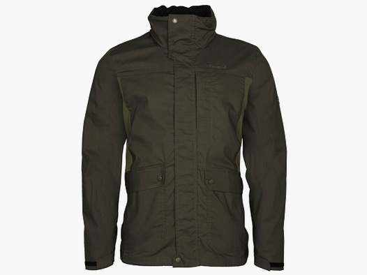 Pinewood Herren Jacke Finnveden Trail Hybrid Dark Olive/Earth Brown