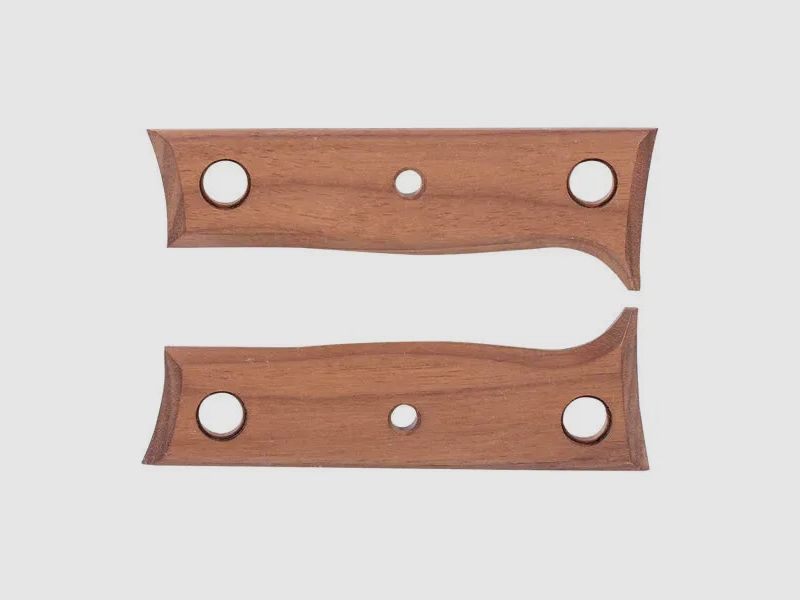 Steambow Griffschalen Messer K1 Nussholz geölt braun