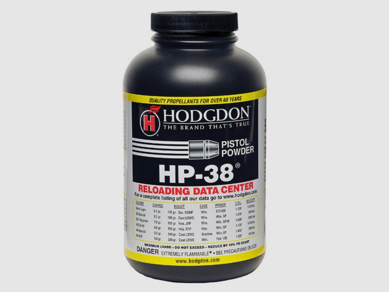 HODGDON PISTOLENPULVER HP 38 - 0,454 G