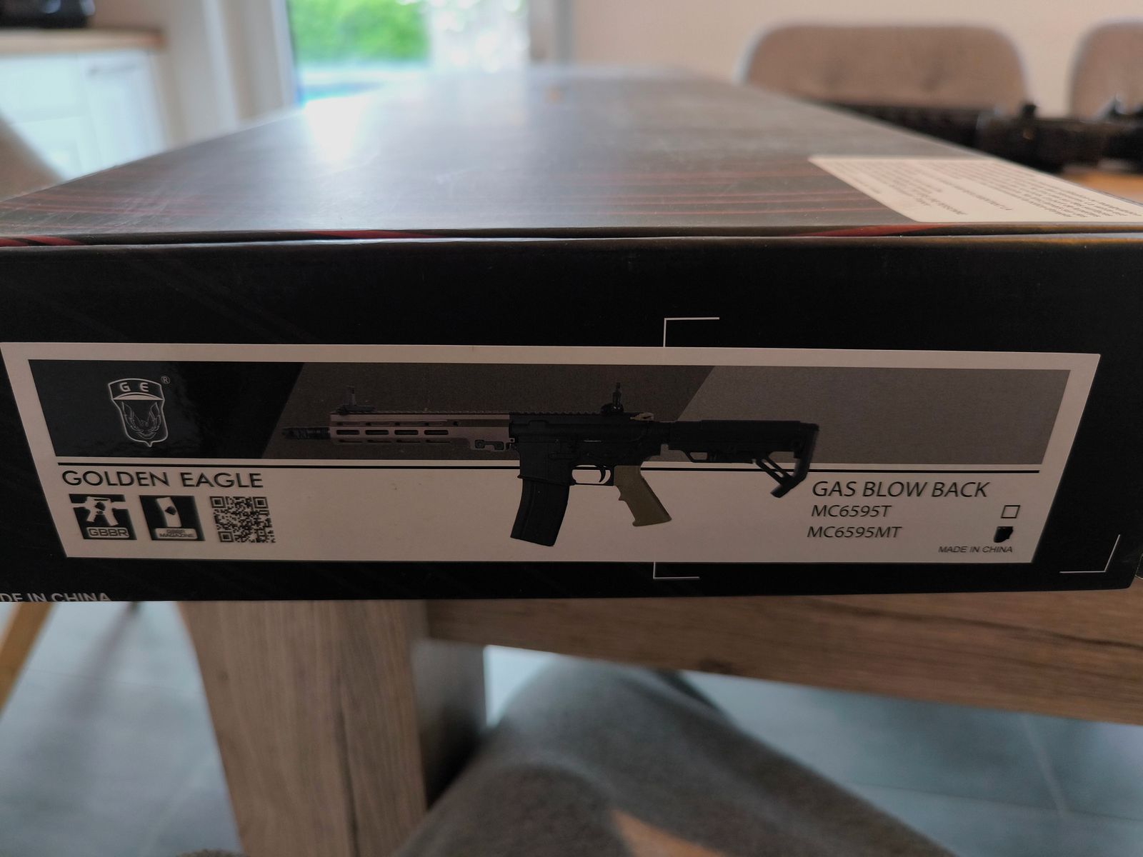 Golden Eagle MC 6595M 9" Pro Series GBB 6mm Airsoft