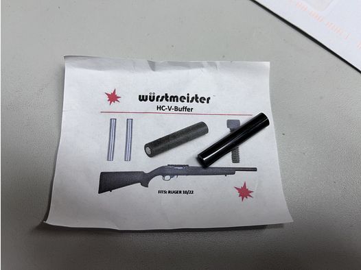 Ruger 10/22 Gummi Puffer Würstmeister