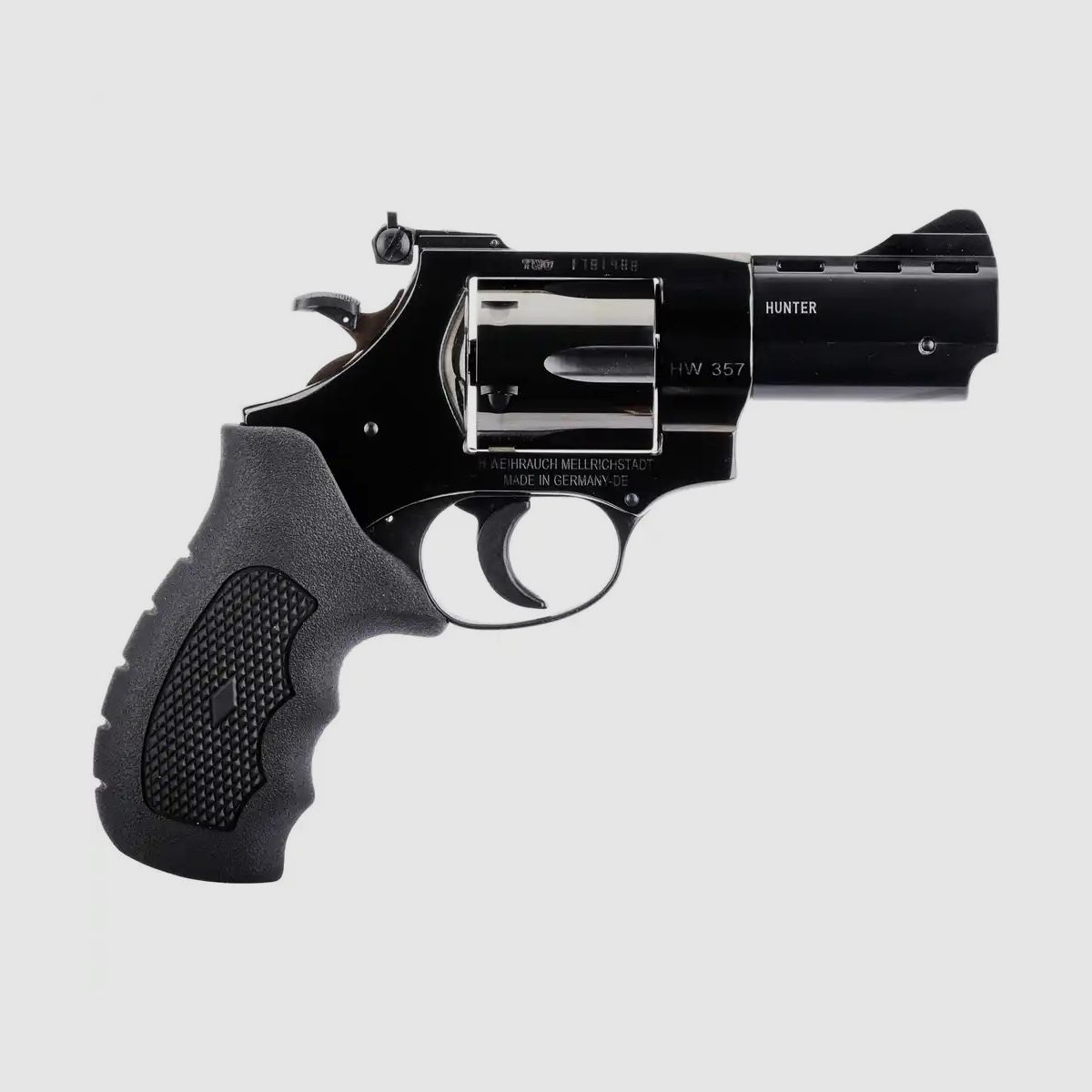 WEIHRAUCH REVOLVER Arminius HW 357 "Hunter" 3 Brüniert