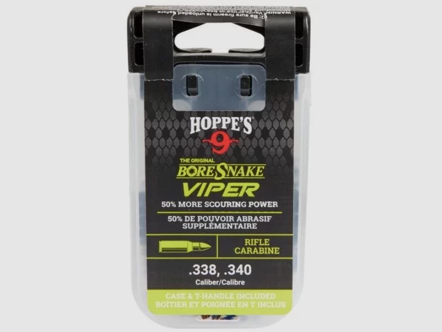 Hoppe’s BoreSnake Viper – Cleaning Cord Cal. .338 / .340 Rifle #24017VD | Boxed Edition