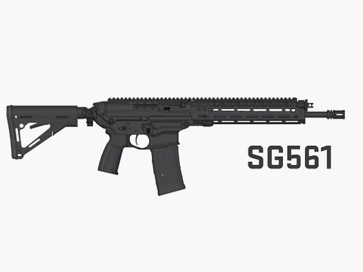 Sig Sauer – Halbauto / SG561 / 14.5 / 5.56x45mm