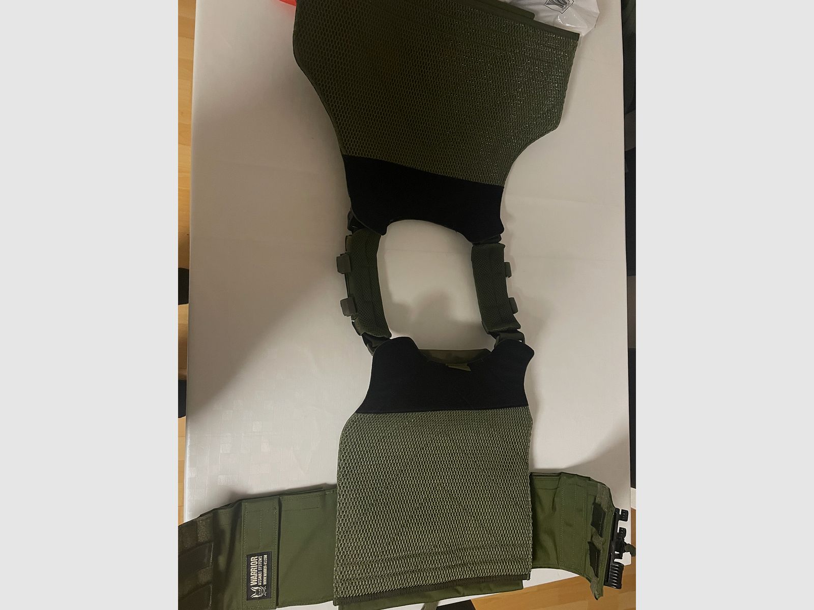 Warrior Assault Systems Quad Release Plate Carrier Oliv + Plattenträger Spartaner 