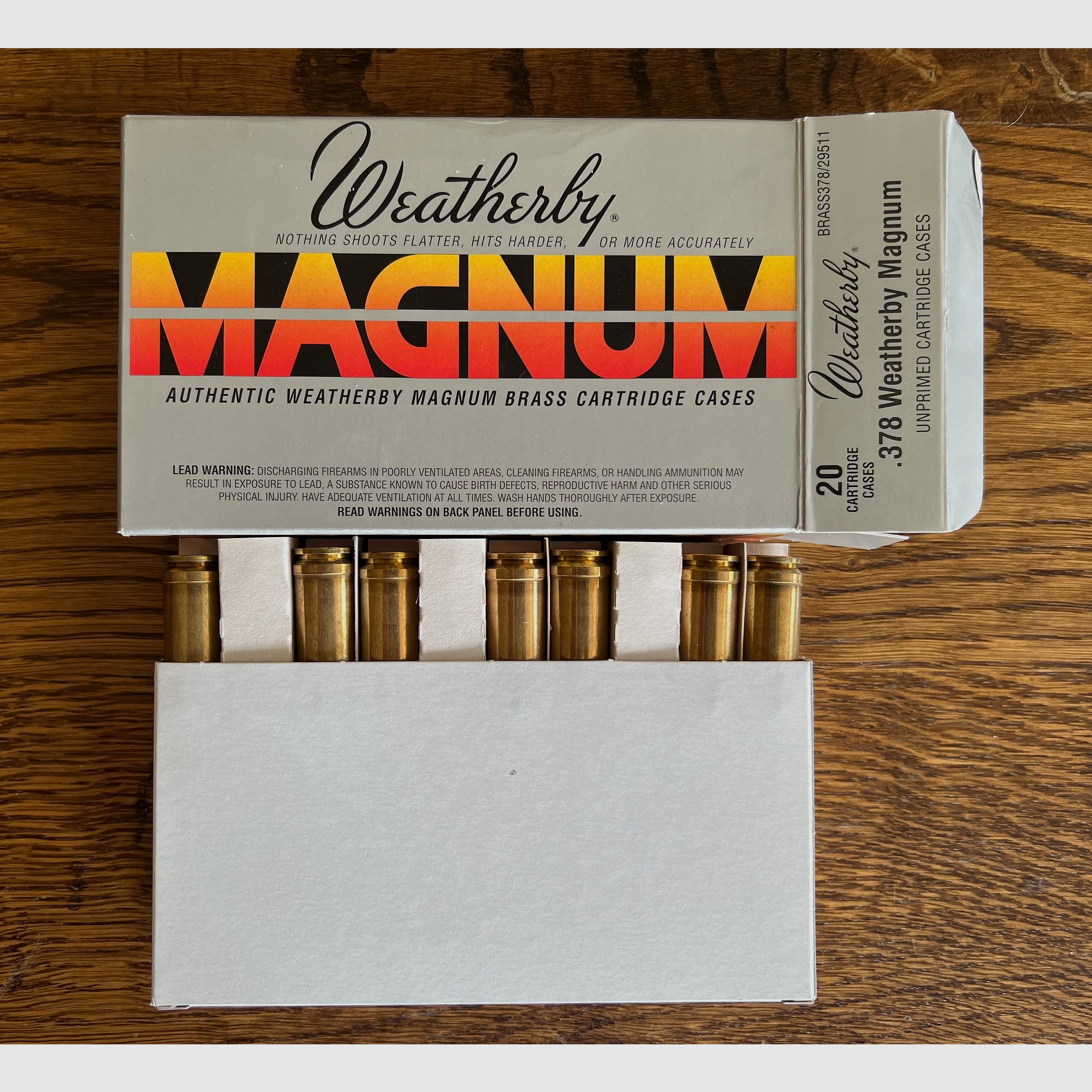 Hülsen .378 Weatherby Magnum