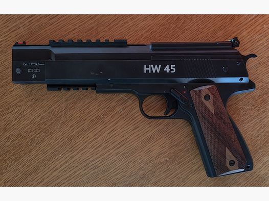 Luftdruckpistole Weihrauch HW 45