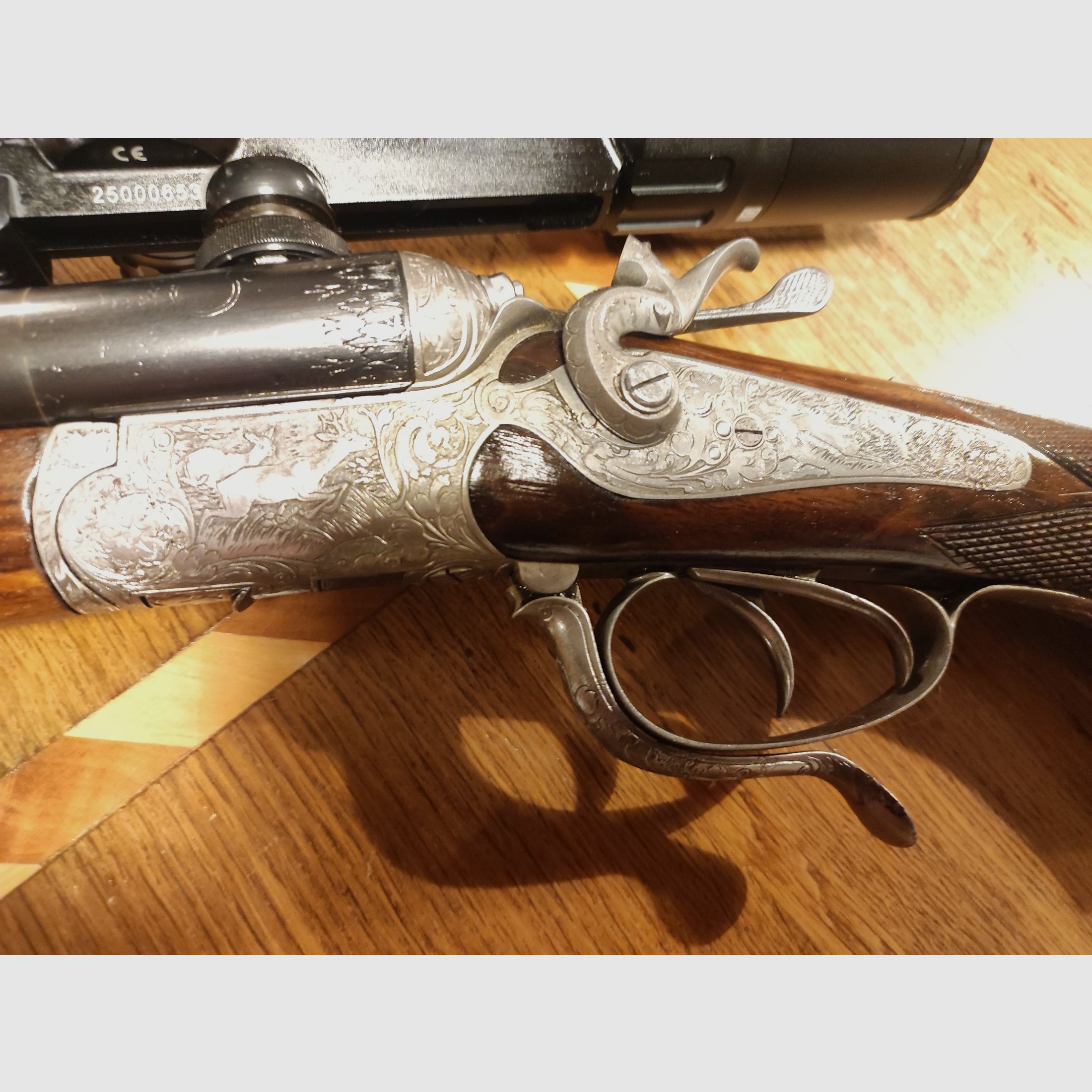 Hahndrilling 5,6x50R Magnum 16/70 Ferlacher Sauer Sohn Merkel Kerner Herold Franz Jäger Blaser Krieghoff Suhler Grass Prinz Drilling