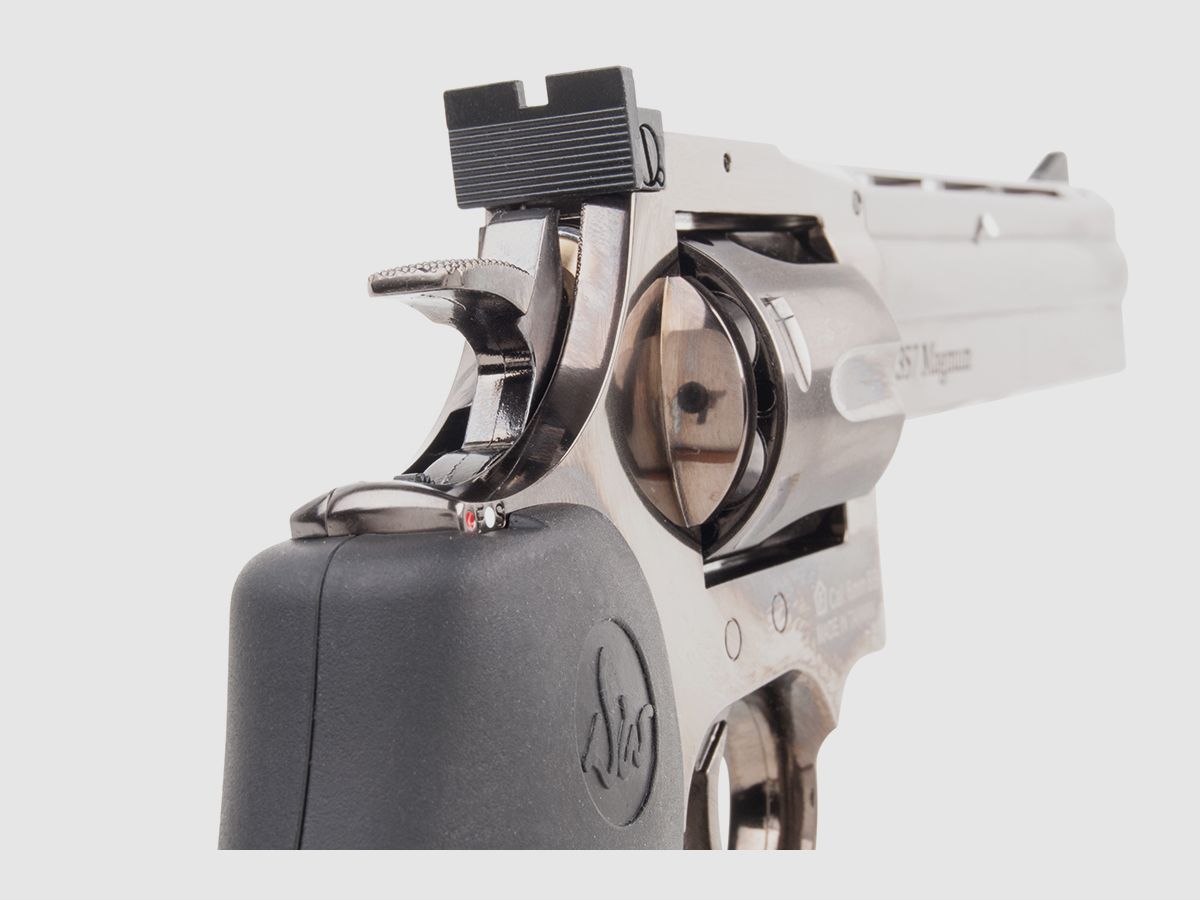 Dan Wesson 715 6'' staalgrijs 6mm - Airsoft Co2 Non BlowBack, afbeelding 4 van 4
