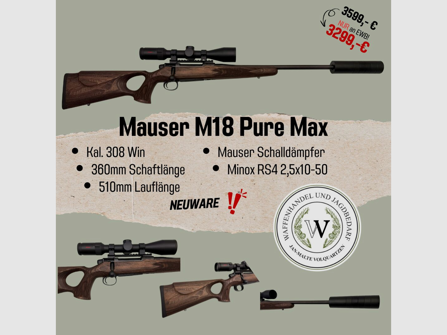 Mauser M18 Pure Max