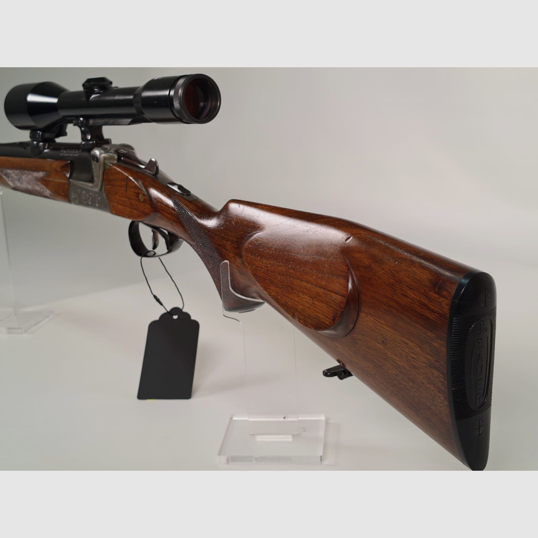 Sauer & Sohn Mod. 54 7x57R & 16/70 incl. Zeiss Diatal-Z 6x42, immagine 5 di 9