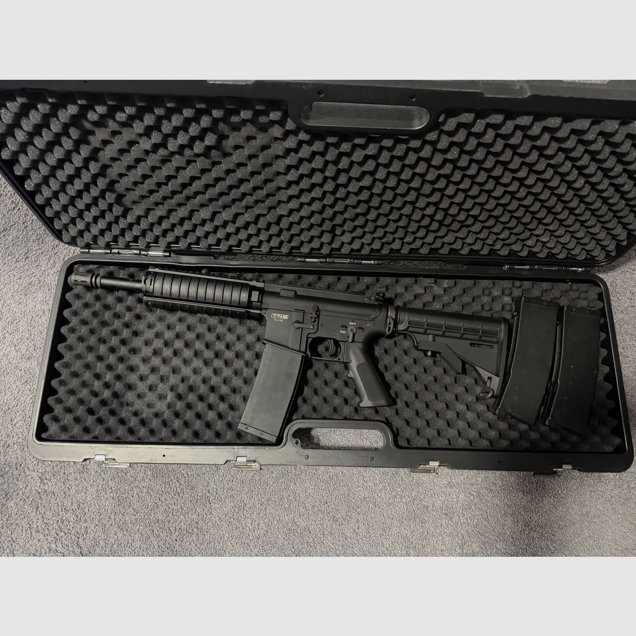 T4E TM4 RIS Paintball Umarex Kal. .43 - schwarz TOP, Bild 6 von 6