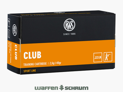 RWS Club 2,6g - 40gr .22lr