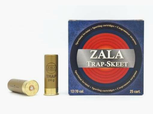 Zala 12/70 ZALA TRAP 24g 2,4mm Schrotpatronen