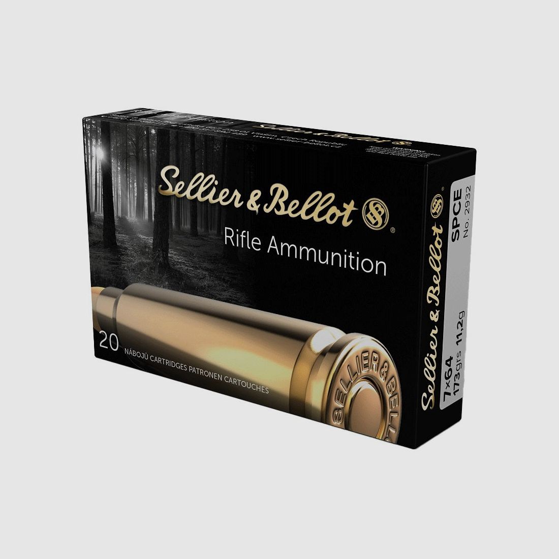 Sellier & Bellot Halbmantel-Softpoint Cutting Edge - Kal., Bild 1 von 3