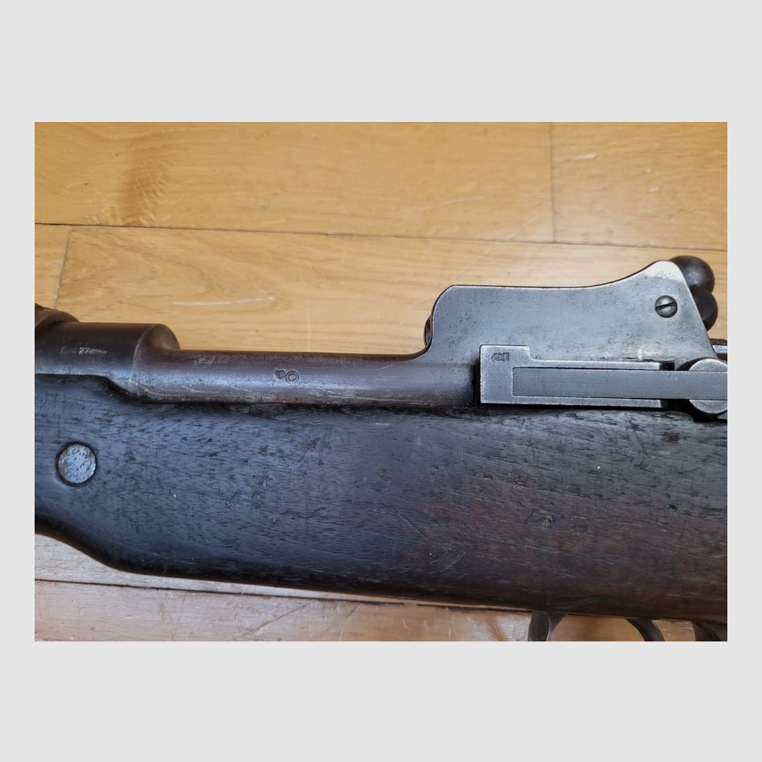 Schöner Gewehr Modell US17 für 14-18 – Herstellung Remington von 1918 – ursprüngliches Kaliber 30-06 Springfield – Ohne Modifikationen nach 1914 – Ausgezeichneter Lauf – Top-Waffe in TBE!, Bild 24 von 30