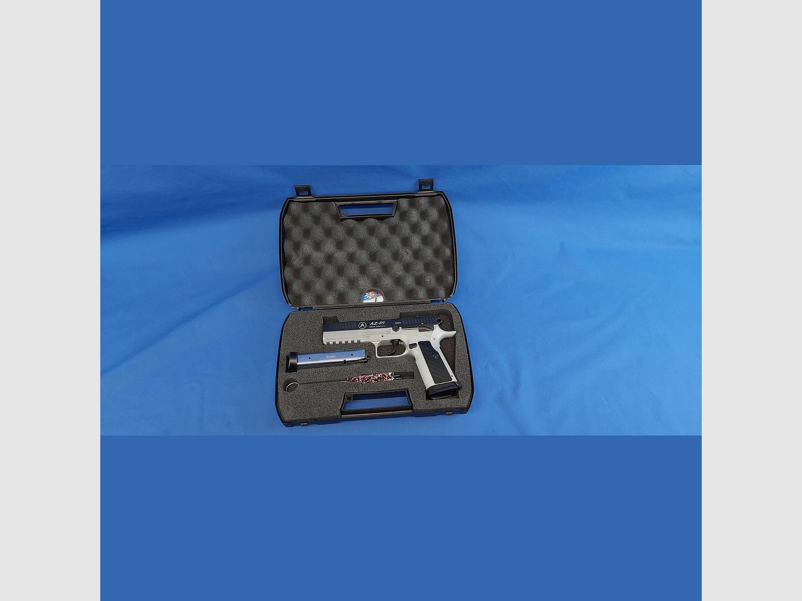 Arma Zeka AZ-P1 Sport 2 Kal.9x19mm Nickel (Vorführwaffe ca.200 Schuss durch), Bild 2 von 3