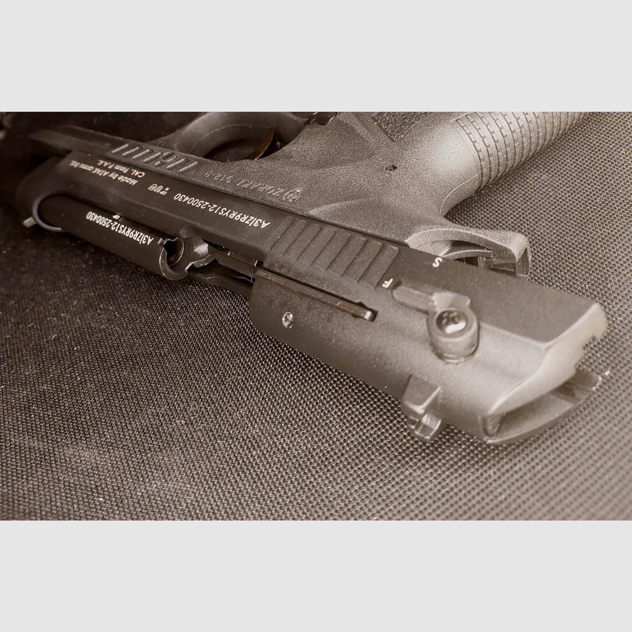 Zoraki 918 -P 9mm P.A.K. blued (PTB 1072) as new Z 918